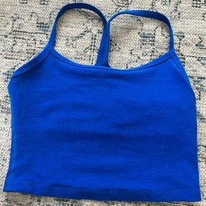 Spacedye Slim Racerback Crop Tank